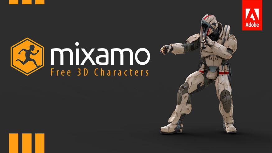 Mixamo : Free 3D Animated Characters • SimLab Soft Blog