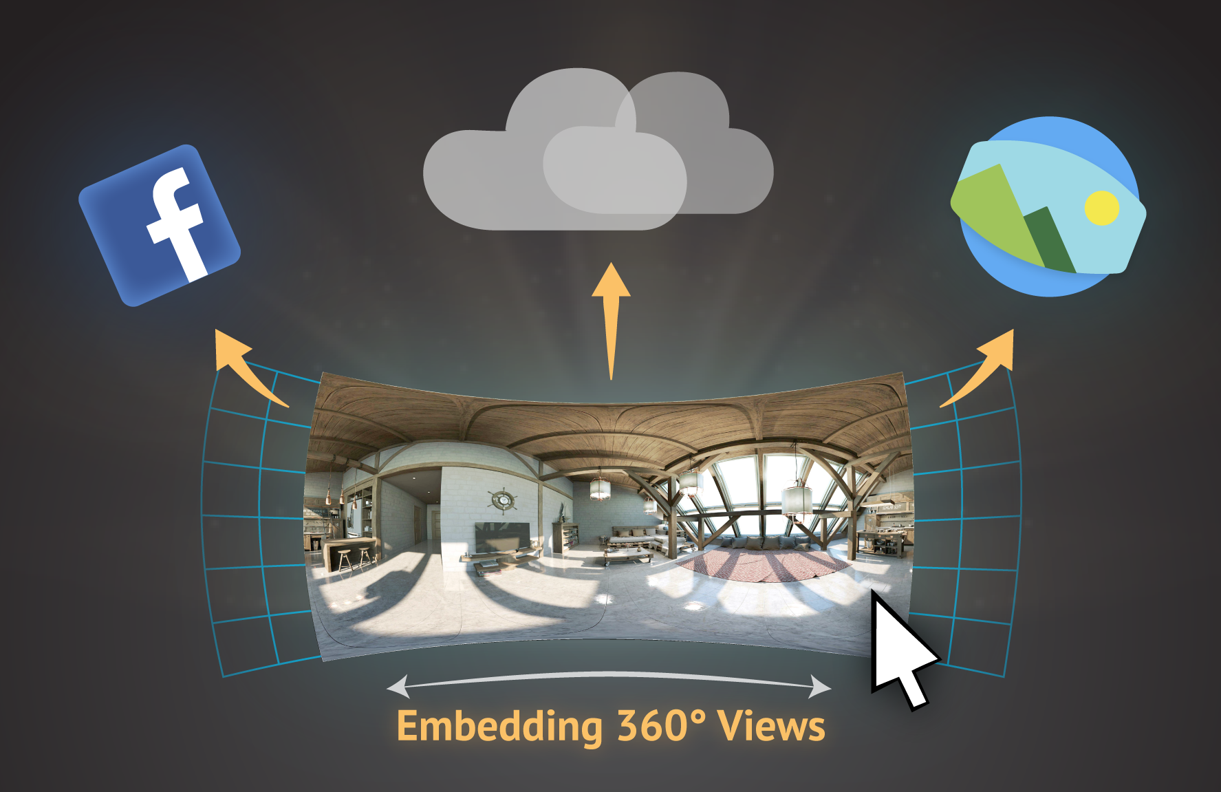 Embed And Share 360 Images • SimLab Soft Blog