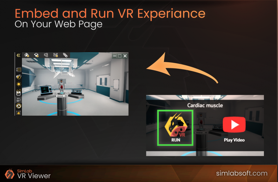 Embed VR Gallery technology in your website